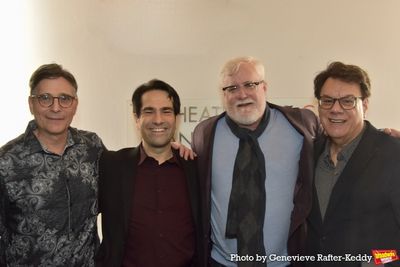 Andrew Horn, Stephen Nachamie , Brendan Burke and Joe Brancato Photo