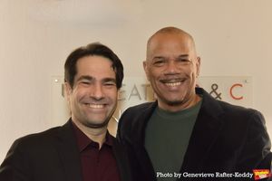 Stephen Nachamie and Jerry Dixon @ BroadwayWorld Stephen Nachamie and Jerry Dixon Photo