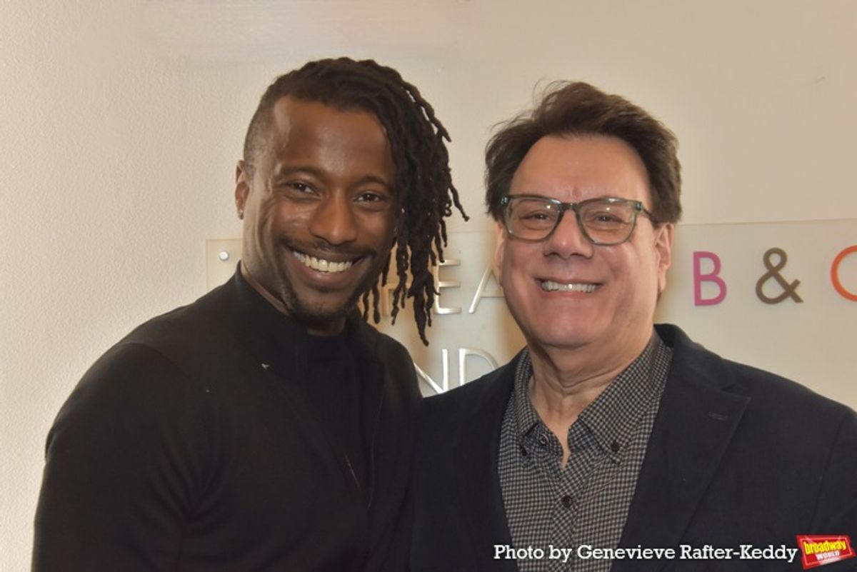 Sheldon Best and Joe Brancato at 