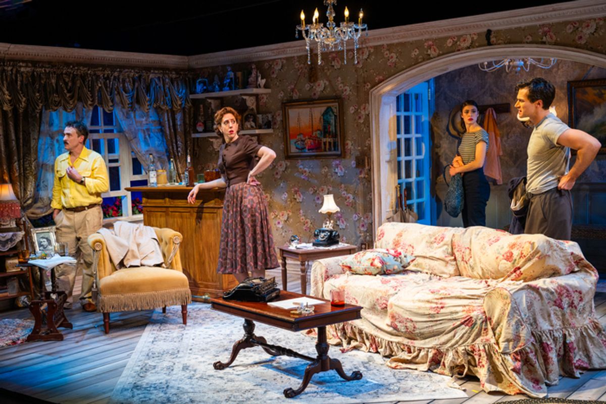 Robin Lord Taylor, Alison Cimmet, Ellie Ricker and Brandon Flynn at 