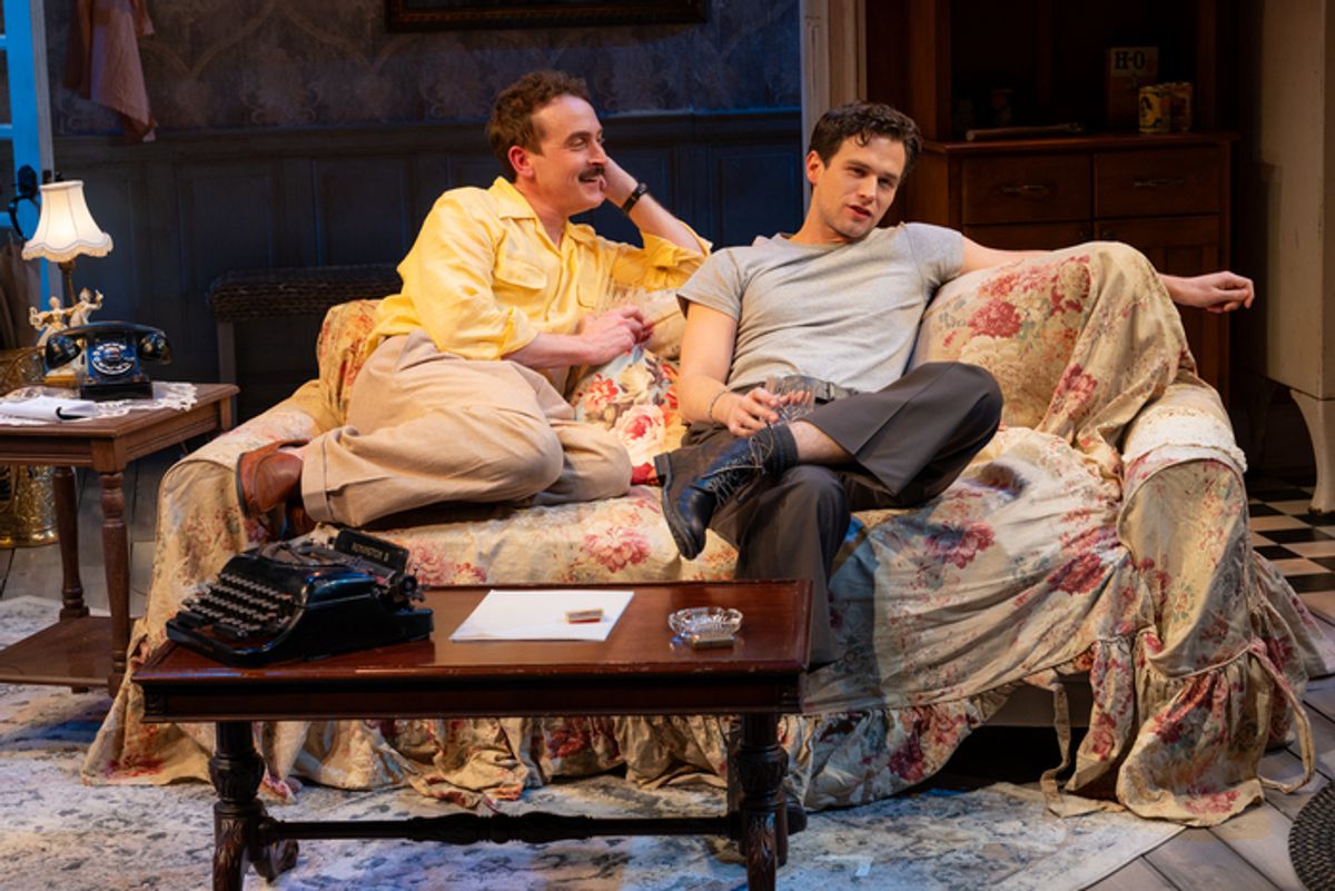 Robin Lord Taylor and Brandon Flynn  at 