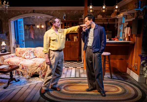 Robin Lord Taylor and Brandon Flynn  Photo