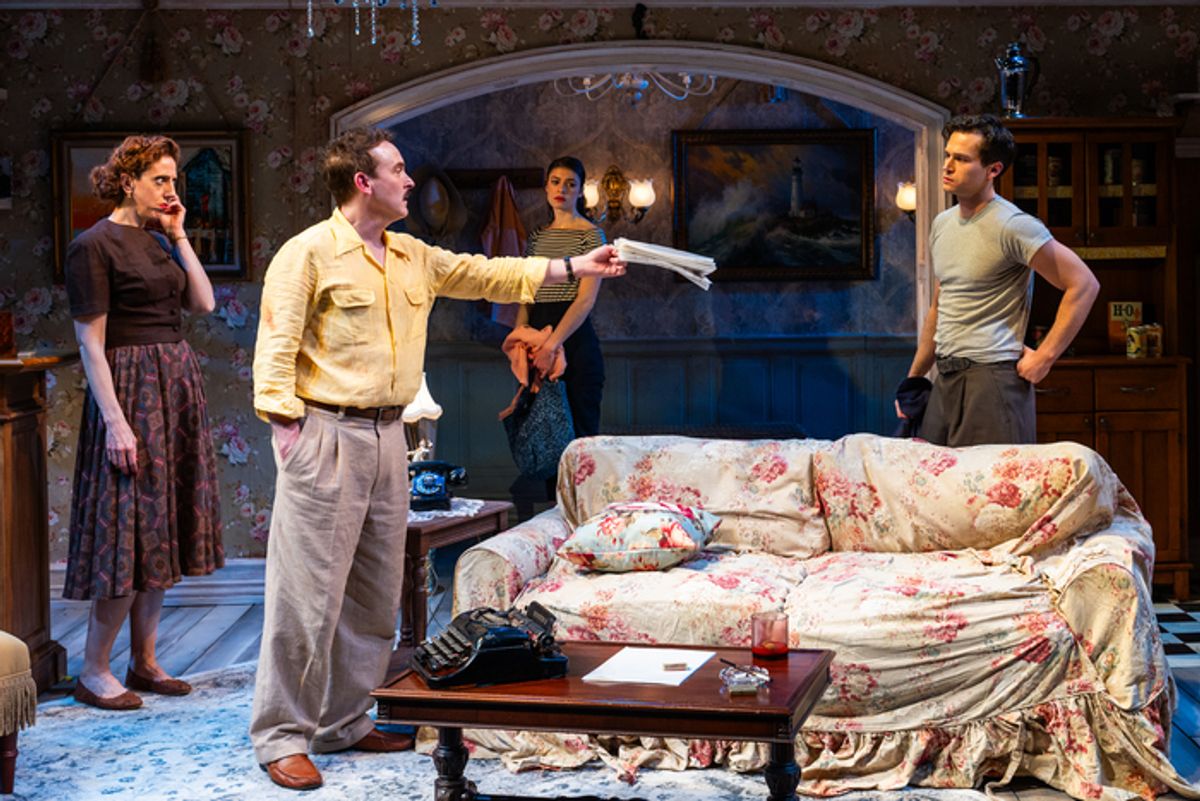 Robin Lord Taylor, Alison Cimmet, Ellie Ricker and Brandon Flynn at 