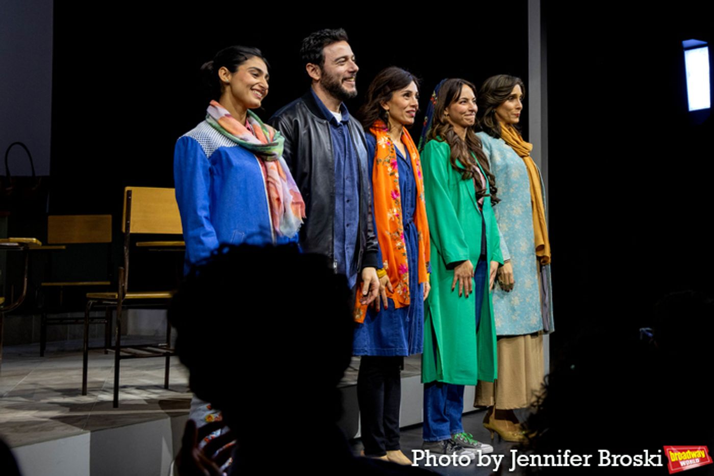 Photos: ENGLISH Cast Takes Opening Night Bows  Image