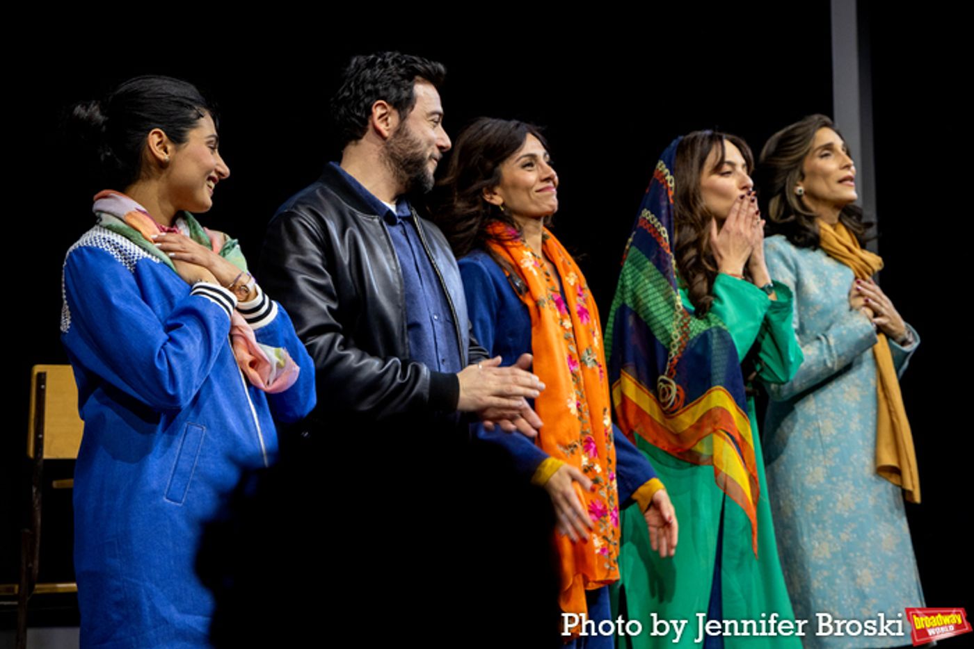 Photos: ENGLISH Cast Takes Opening Night Bows  Image