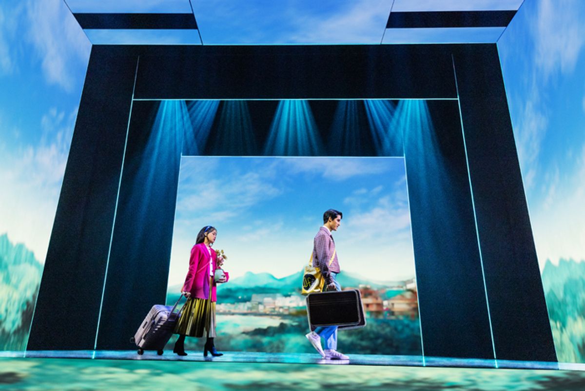 Helen J Shen & Darren Criss  at 