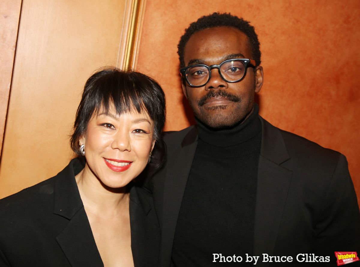 Ali Ahn and William Jackson Harper at 