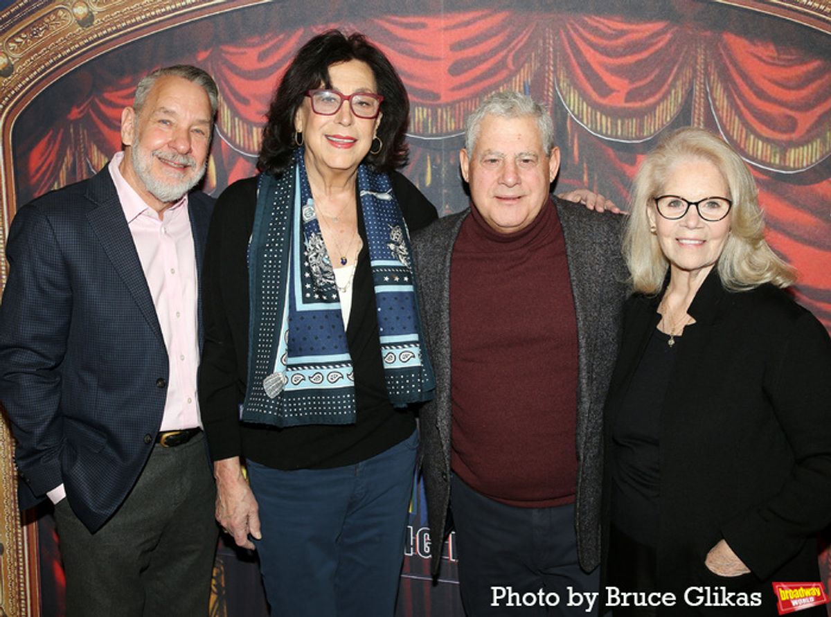 Chris Jennings, Lynne Meadow, Sir Cameron Mackintosh and Daryl Roth at 