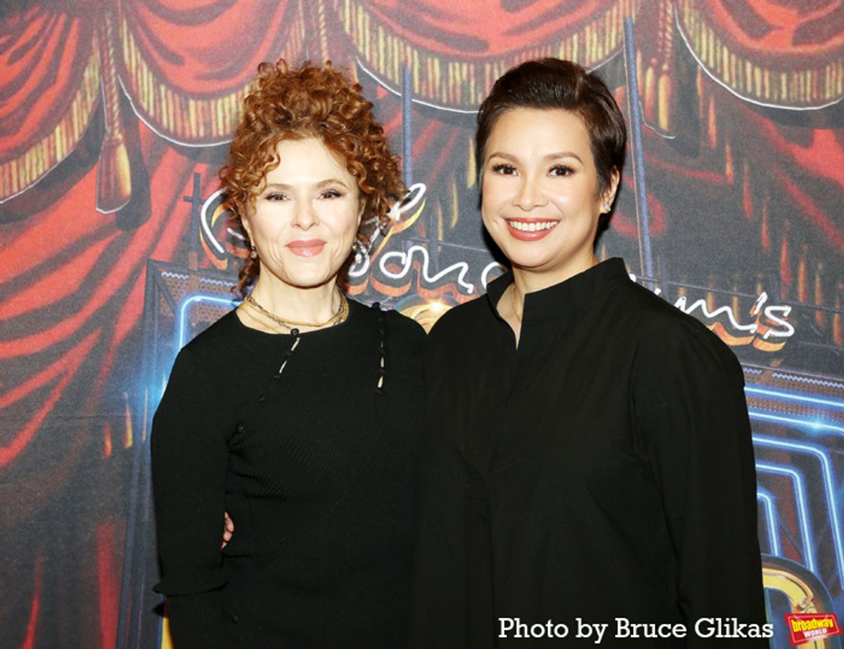 Bernadette Peters and Lea Salonga at 