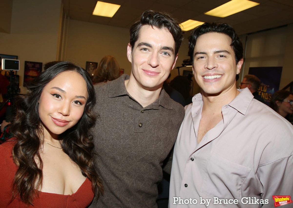 Jasmine Forsberg, Kyle Selig and Jacob Dickey at 