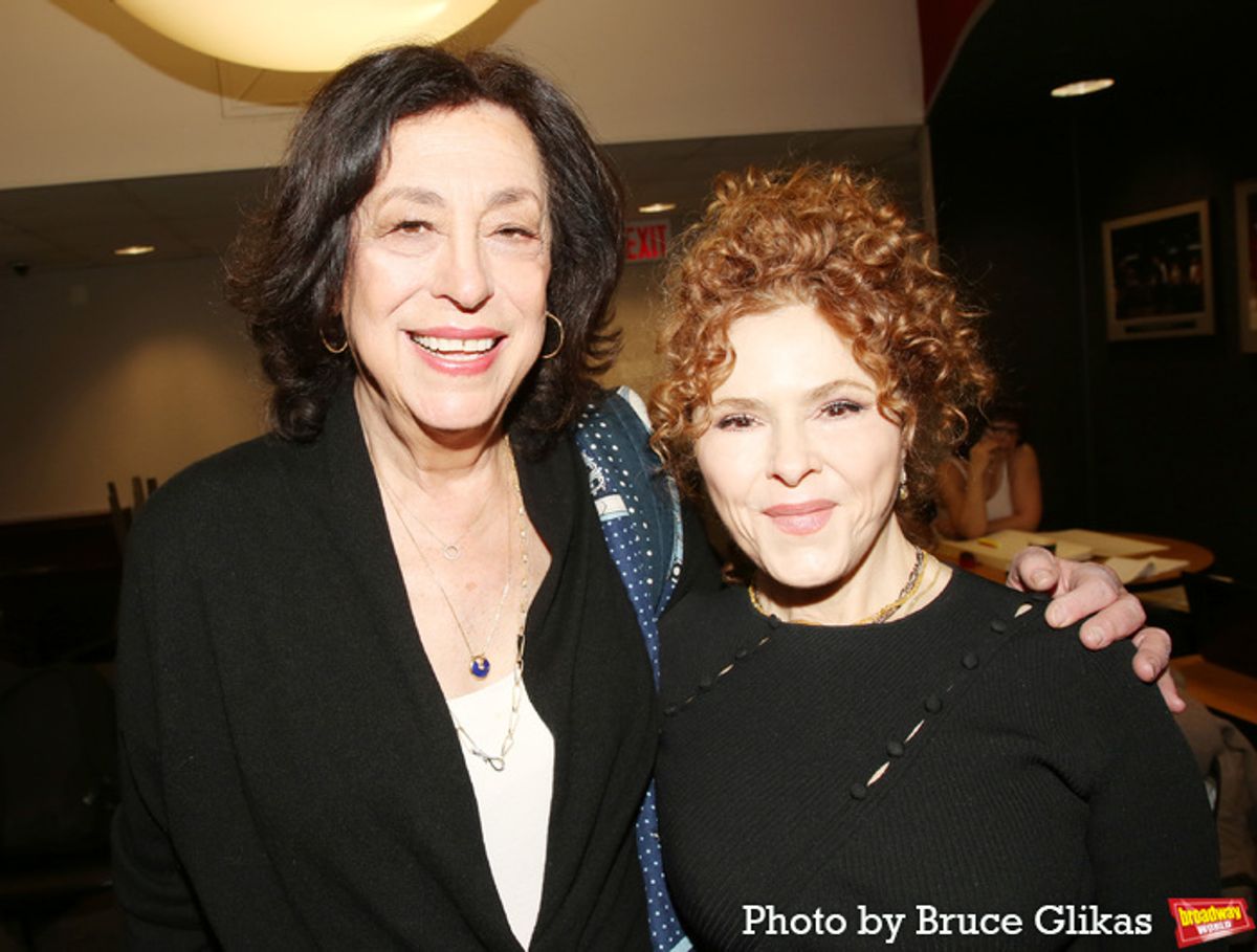 MTC Producer Lynne Meadow and Bernadette Peters at 