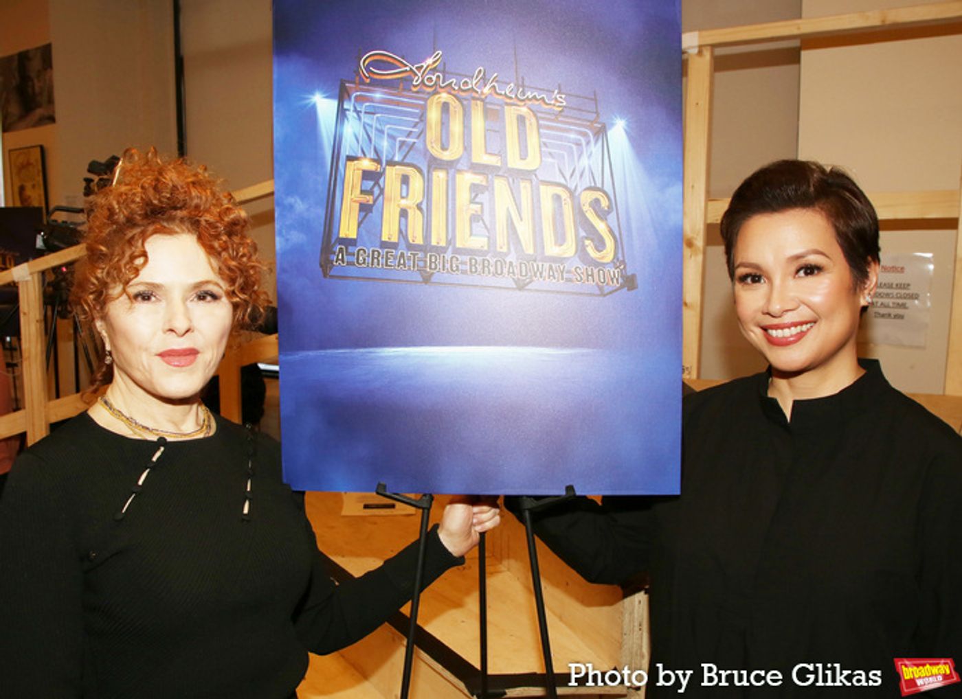 Photos: Bernadette Peters, Lea Salonga, & Stephen Sondheim's OLD FRIENDS Meets the Press Photos: Bernadette Peters, Lea Salonga, & Stephen Sondheim's OLD FRIENDS Meets the Press Image