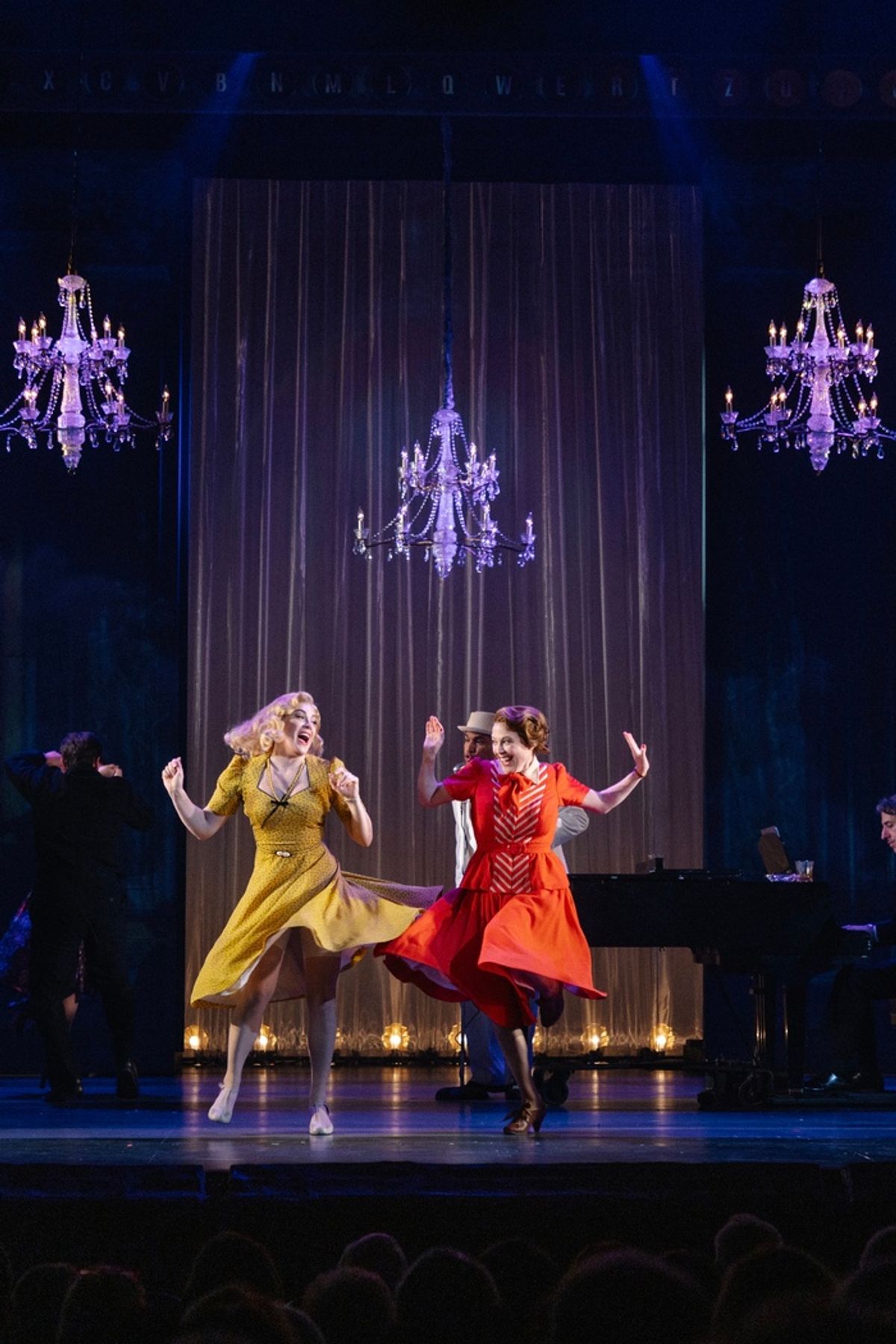 Kate Loprest, Adelin Phelps, and the Company at 