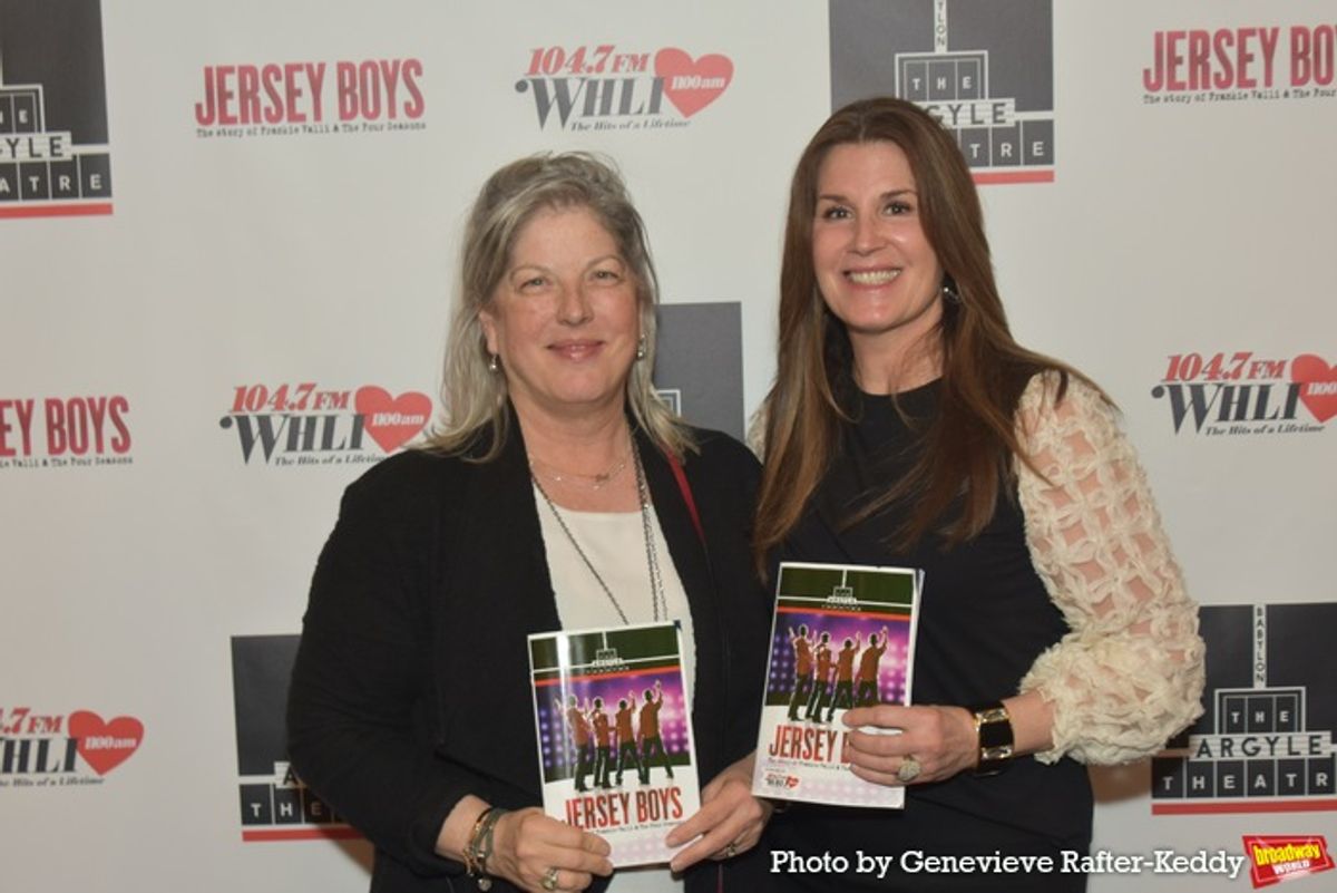 Danielle Gaudio Lahlezar and Trisha Kelly at 