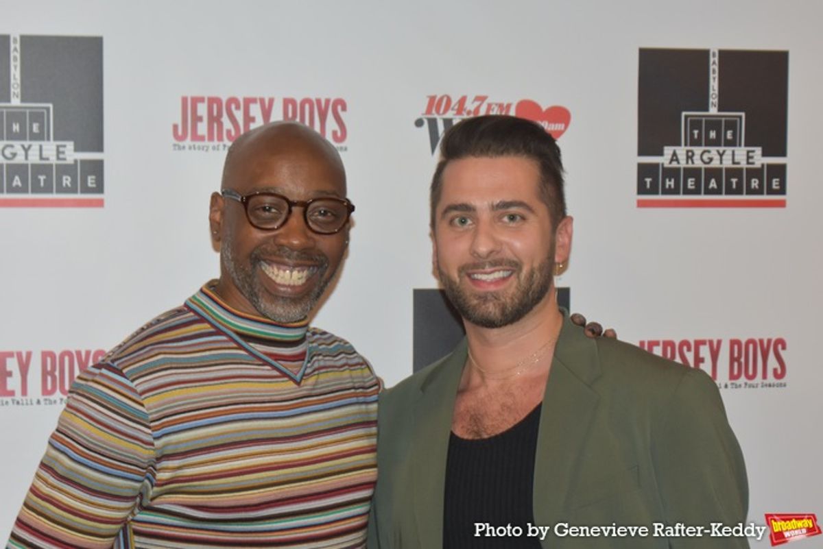 Todd L. Underwood (Director and Choreographer) and Jonathan Brenner at 