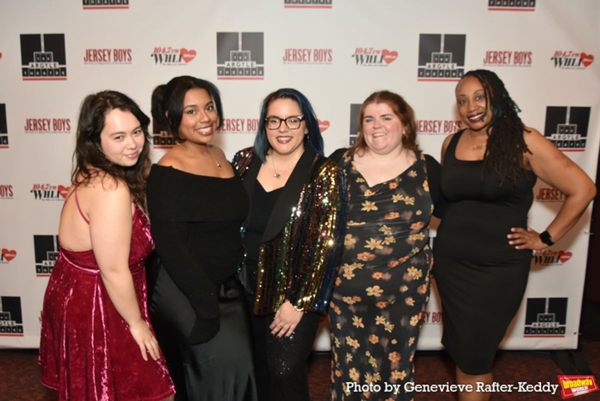 Wardrobe Department-Taylor Demott, Nia Guzman, Amanda Scanze, Tara Healy and JanelleMarie Jarvis at 