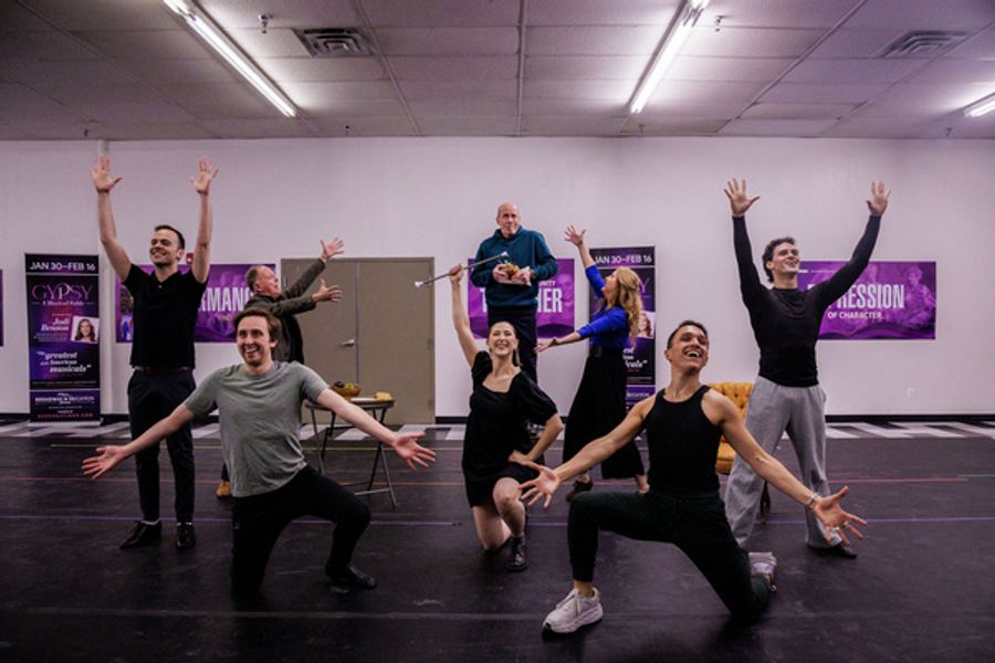 Photos: Jodi Benson & Daughter Delaney Rehearse for  GYPSY Image