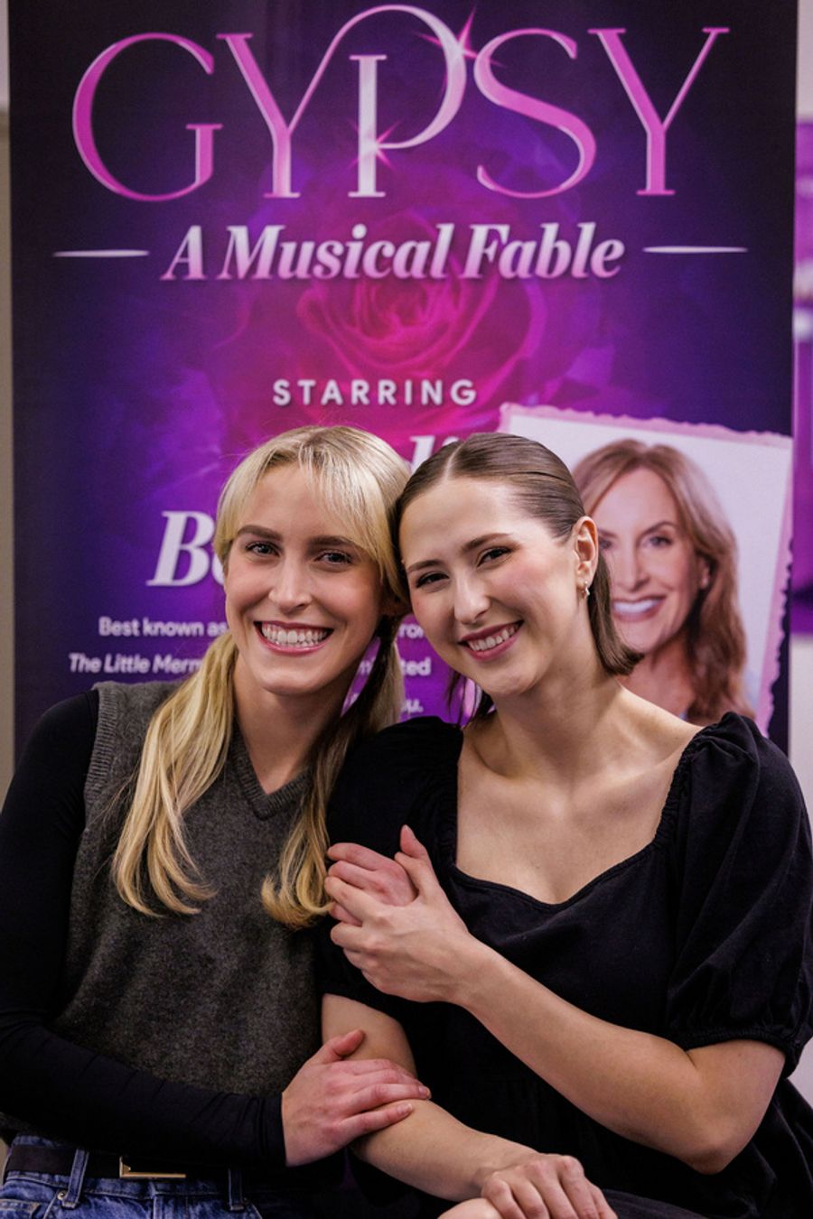 Photos: Jodi Benson & Daughter Delaney Rehearse for  GYPSY Image