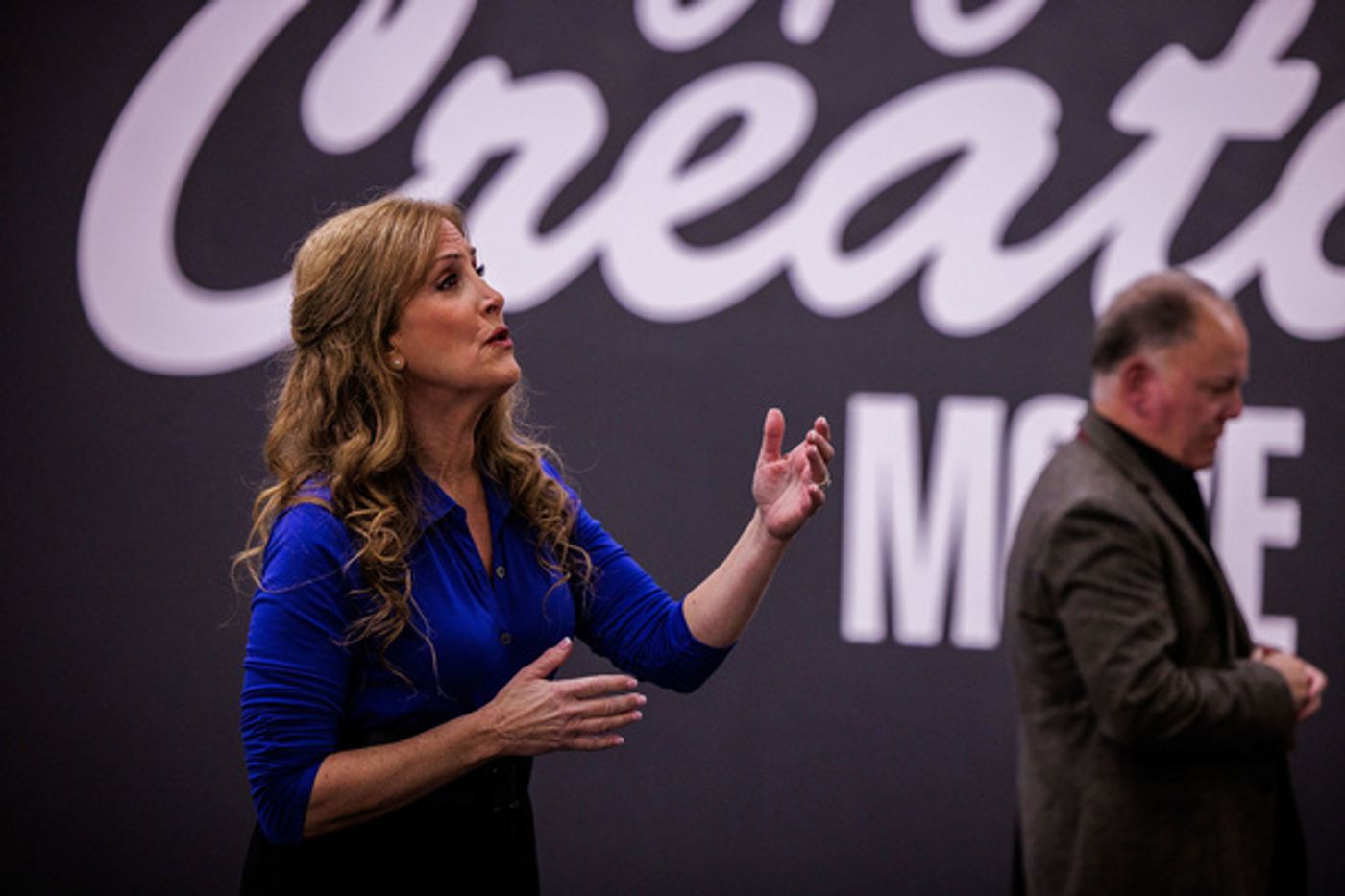 Photos: Jodi Benson & Daughter Delaney Rehearse for  GYPSY  Image