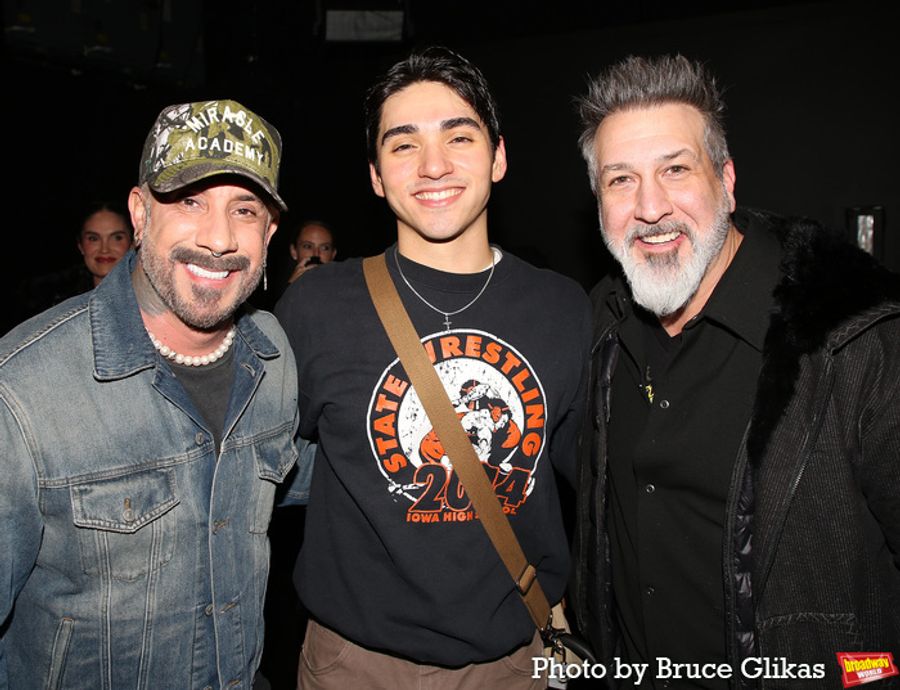 Photos: AJ McLean and Joey Fatone Visit SUNSET BOULEVARD Image