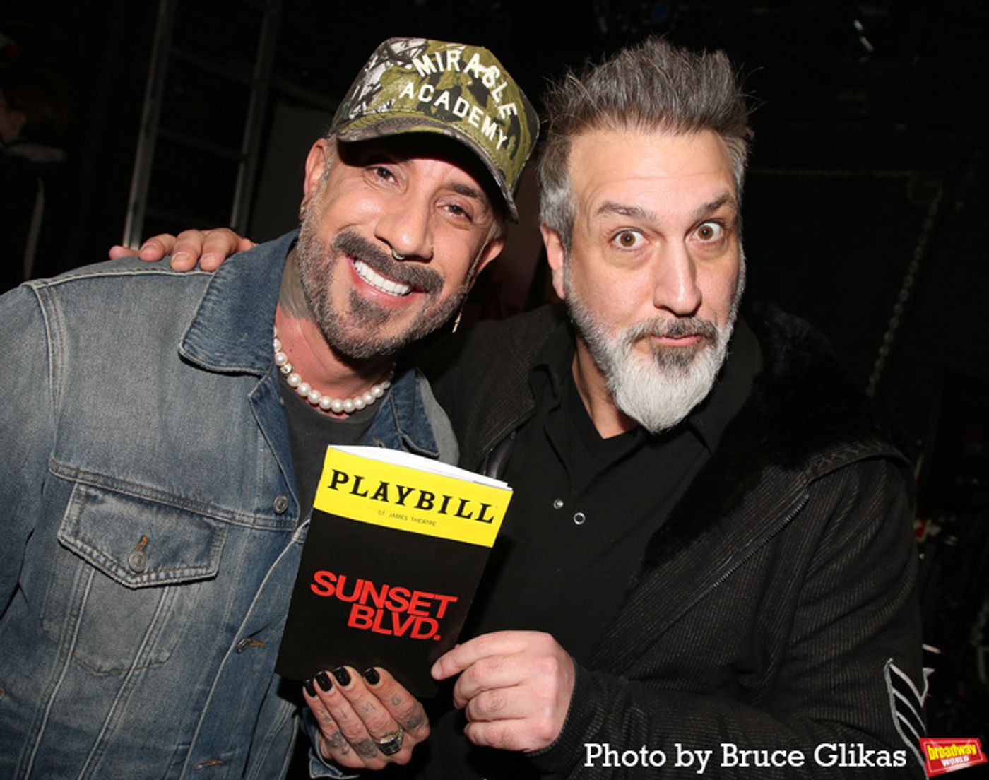 Photos: AJ McLean and Joey Fatone Visit SUNSET BOULEVARD  Image