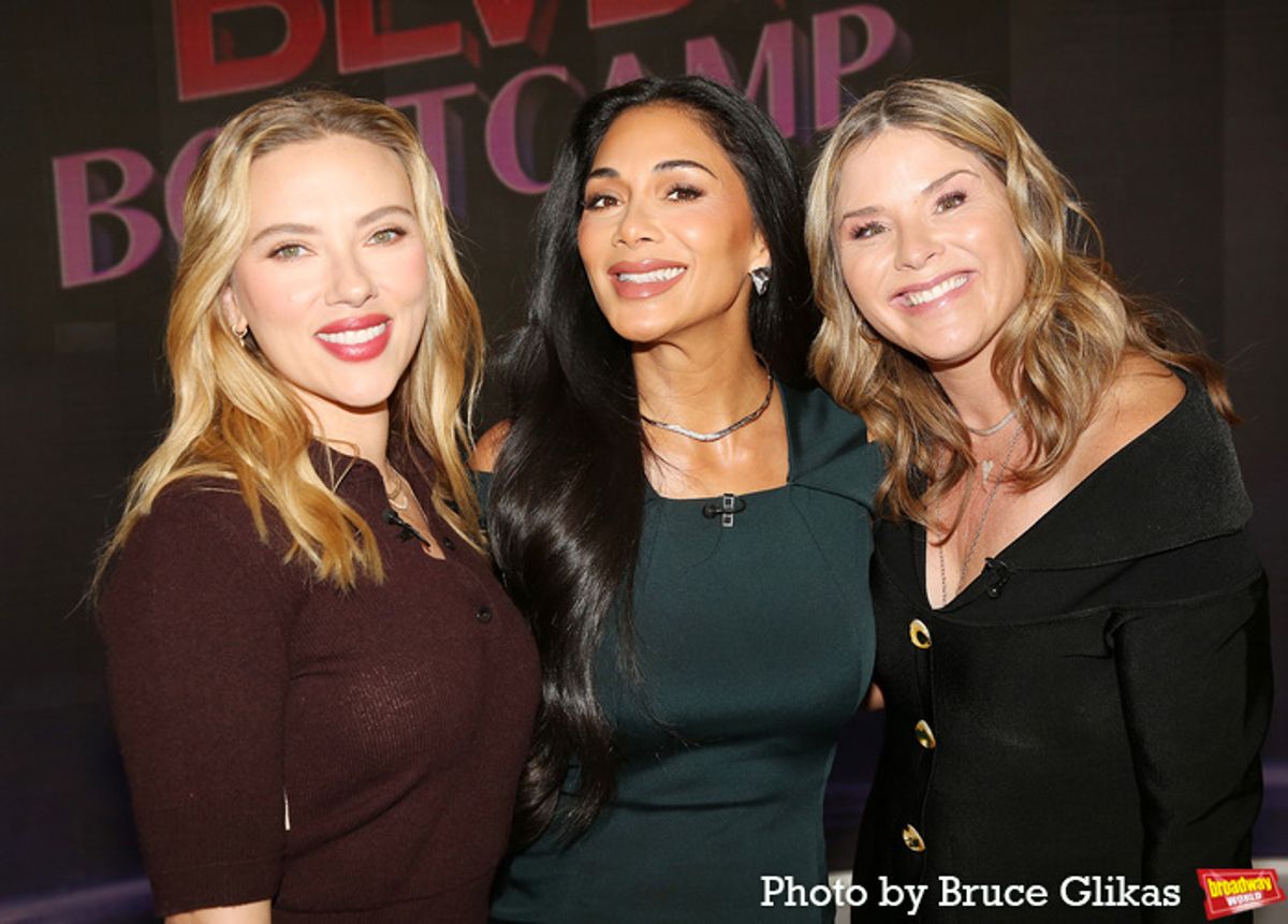 Scarlett Johansson, Nicole Scherzinger and Jenna Bush Hager at 