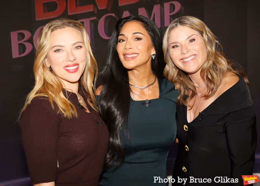 Photos: Nicole Scherzinger, Scarlett Johansson, and Jenna Bush Hager on TODAY with Jenna & Friends Image