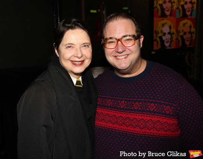 Photos: Original Film Star Isabella Rossellini Visits DEATH BECOMES HER — photo 5 of 22