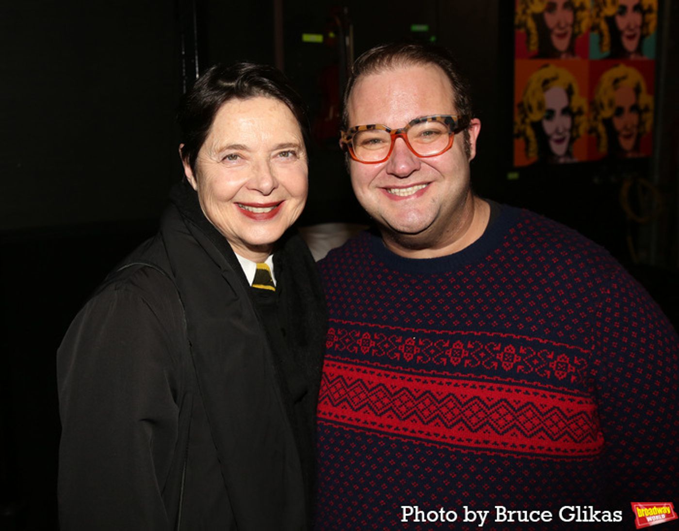 Photos: Original Film Star Isabella Rossellini Visits DEATH BECOMES HER  Image