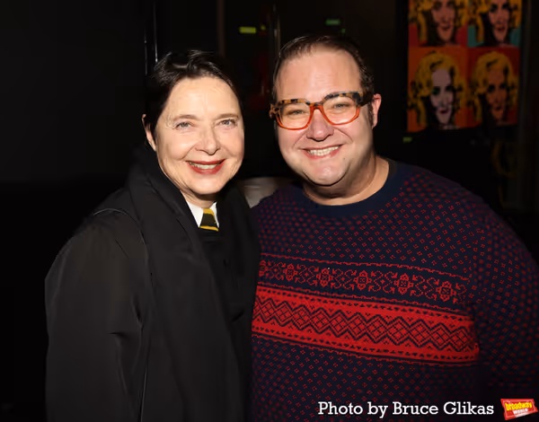 Isabella Rossellini and Josh Lamon Photo