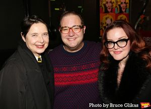 Isabella Rossellini, Josh Lamon and Jennifer Simard @ BroadwayWorld Isabella Rossellini, Josh Lamon and Jennifer Simard Photo