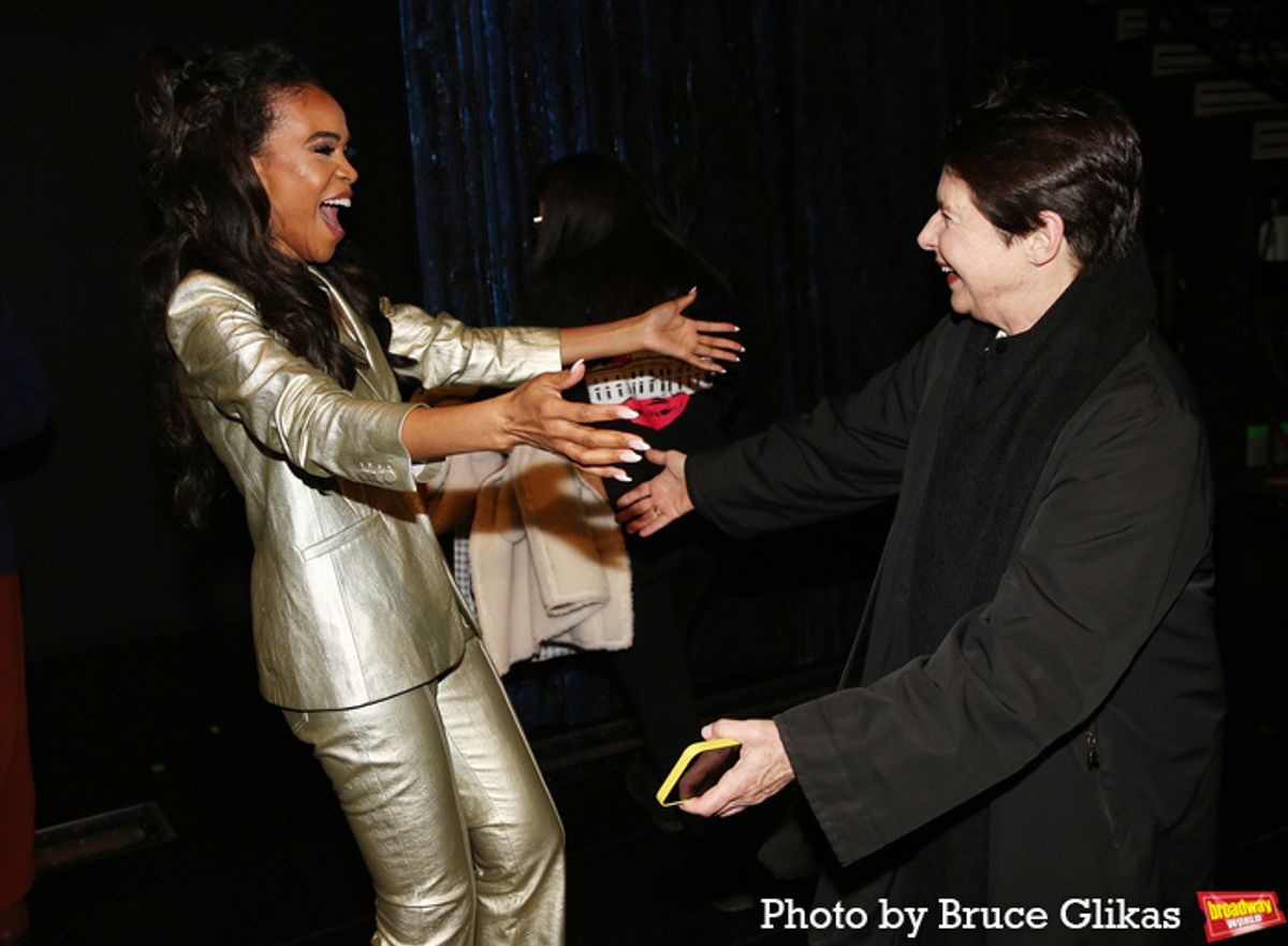 Michelle Williams and Isabella Rossellini  at 