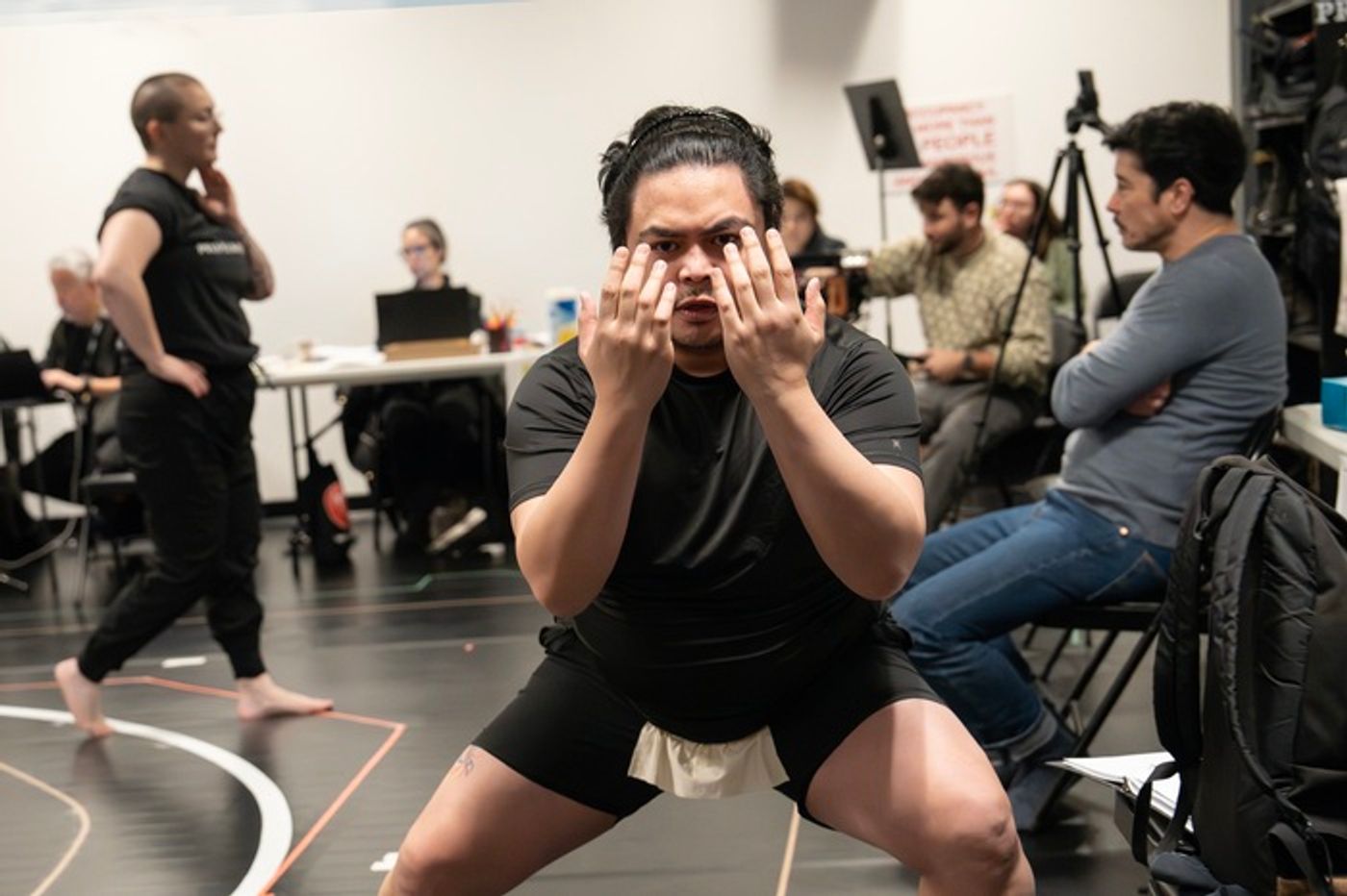 Photos: In Rehearsals for Public Theater and Ma-Yi Theater Company's SUMO  Image