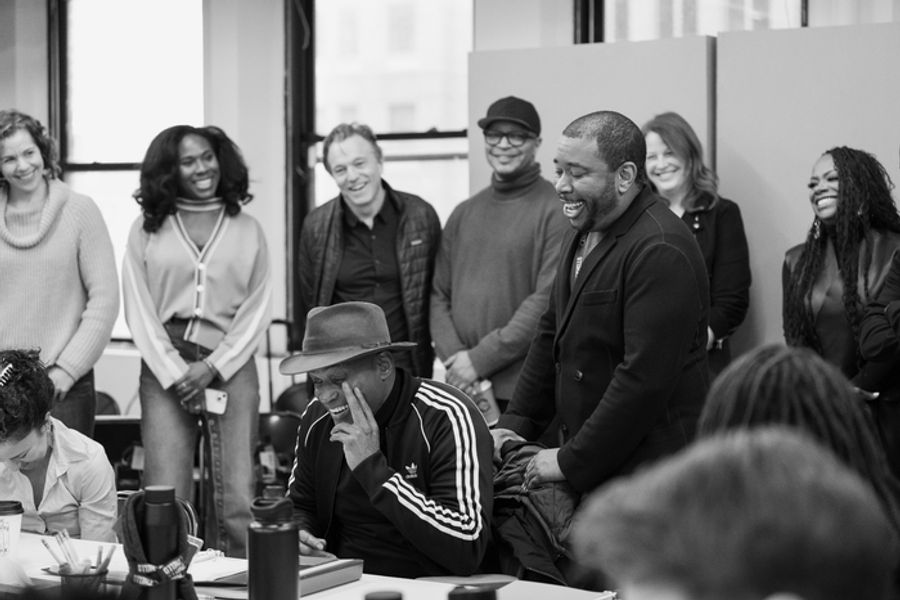 Photos: In Rehearsals for OTHELLO, Starring Denzel Washington and Jake Gyllenhaal  Image