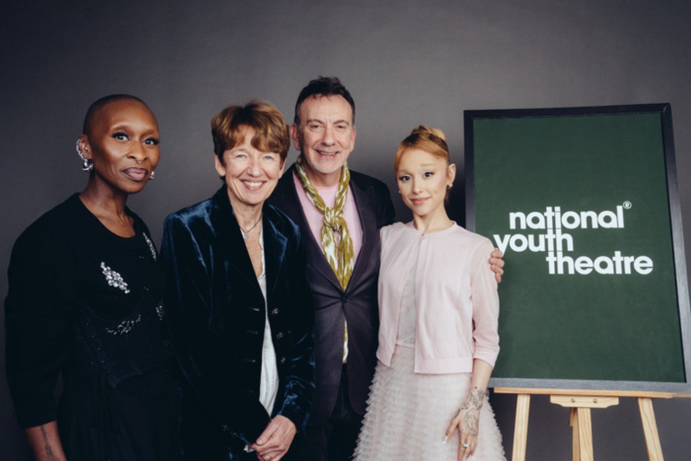 Photos: WICKED Stars Cythia Erivo and Ariana Grande Visit National Youth Theatre Photos: WICKED Stars Cythia Erivo and Ariana Grande Visit National Youth Theatre Image