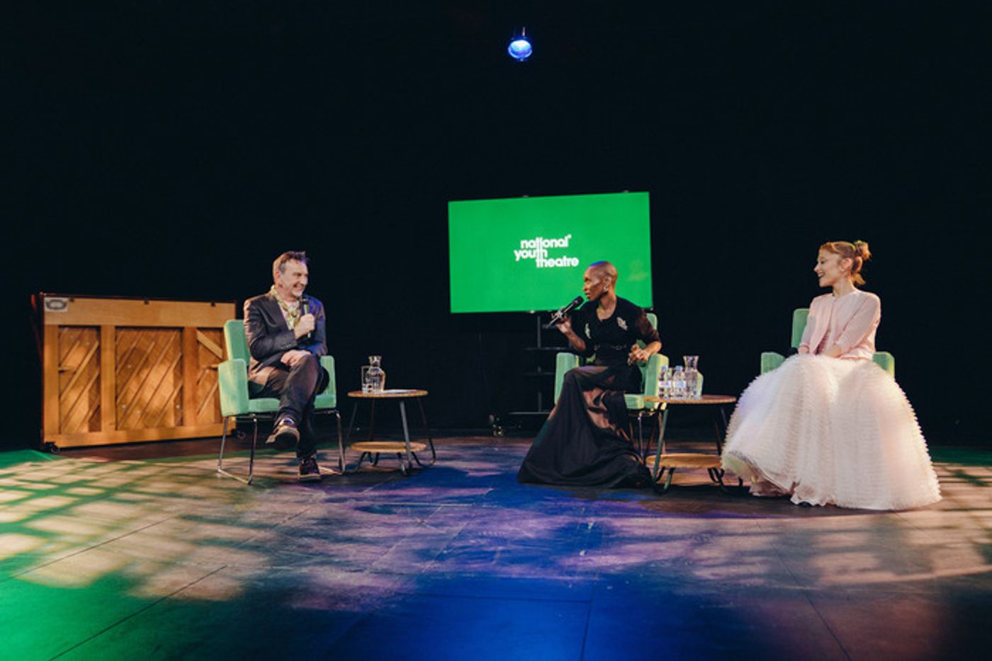 Photos: WICKED Stars Cythia Erivo and Ariana Grande Visit National Youth Theatre Photos: WICKED Stars Cythia Erivo and Ariana Grande Visit National Youth Theatre Image