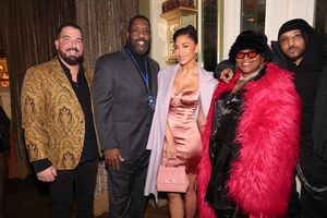 Jim Caiola, Adam Blackstone, Nicole Scherzinger, Stacy Barthe and Ro James @ BroadwayWorld Jim Caiola, Adam Blackstone, Nicole Scherzinger, Stacy Barthe and Ro James Photo