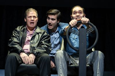 Francis Kelly, Zane Zapata, and Mikey Evangelista. Photo
