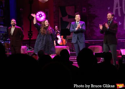 Lin-Manuel Miranda, Aidy Bryant, Jimmy Fallon and Nick Kroll Photo