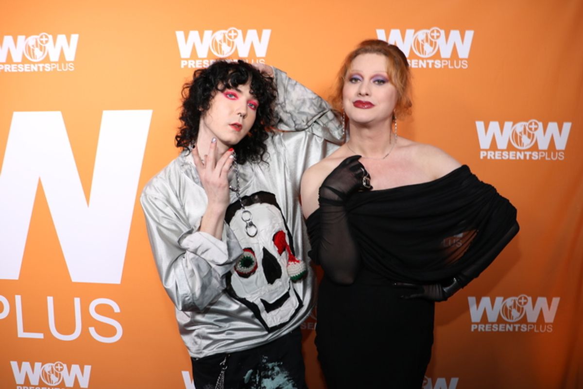 Jinkx Monsoon and Liam Krug at 