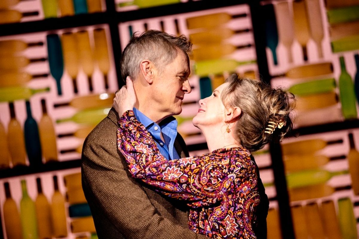 Mark Moses and Melissa Gilbert at 