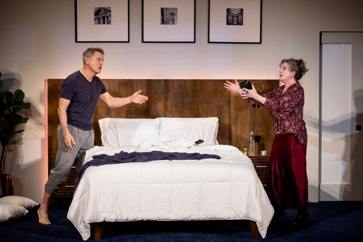 Mark Moses and Melissa Gilbert at 