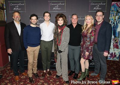 Producer David Shapiro, Director Noah Himmelstein, Matt Doyle, Caroline Aaron, Playwr Photo