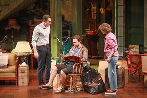 Steve Kazee, Daniel Petzold, and Maggie Lacey  Photo