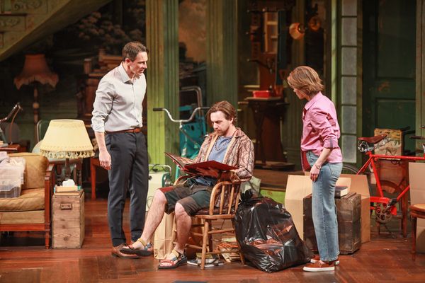 Steve Kazee, Daniel Petzold, and Maggie Lacey  Photo