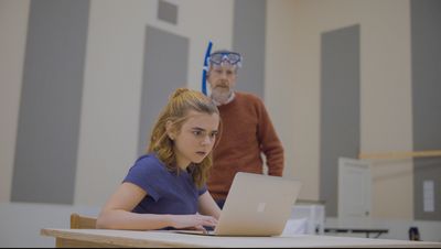 Matilda Lawler (Suzy) and Robert Stanton (Jamie)  Photo