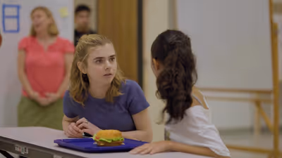 Matilda Lawler (Suzy) and Kayla Teruel (Franny) Photo