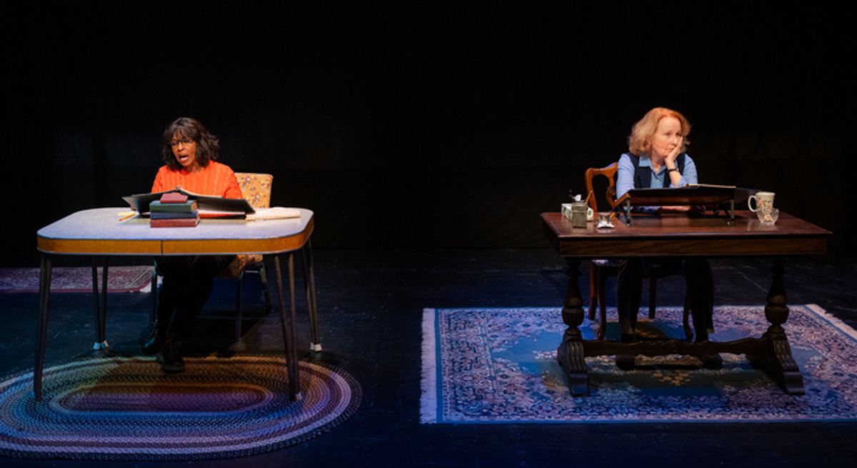 Kate Burton and Pauletta Washington at 