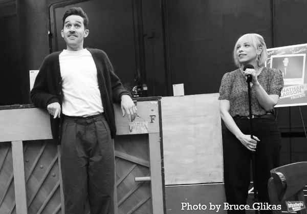 Adam Chanler-Berat and Lauren Marcus  Photo