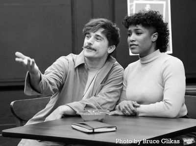 Adam Chanler-Berat and Taylor Iman Jones  Photo